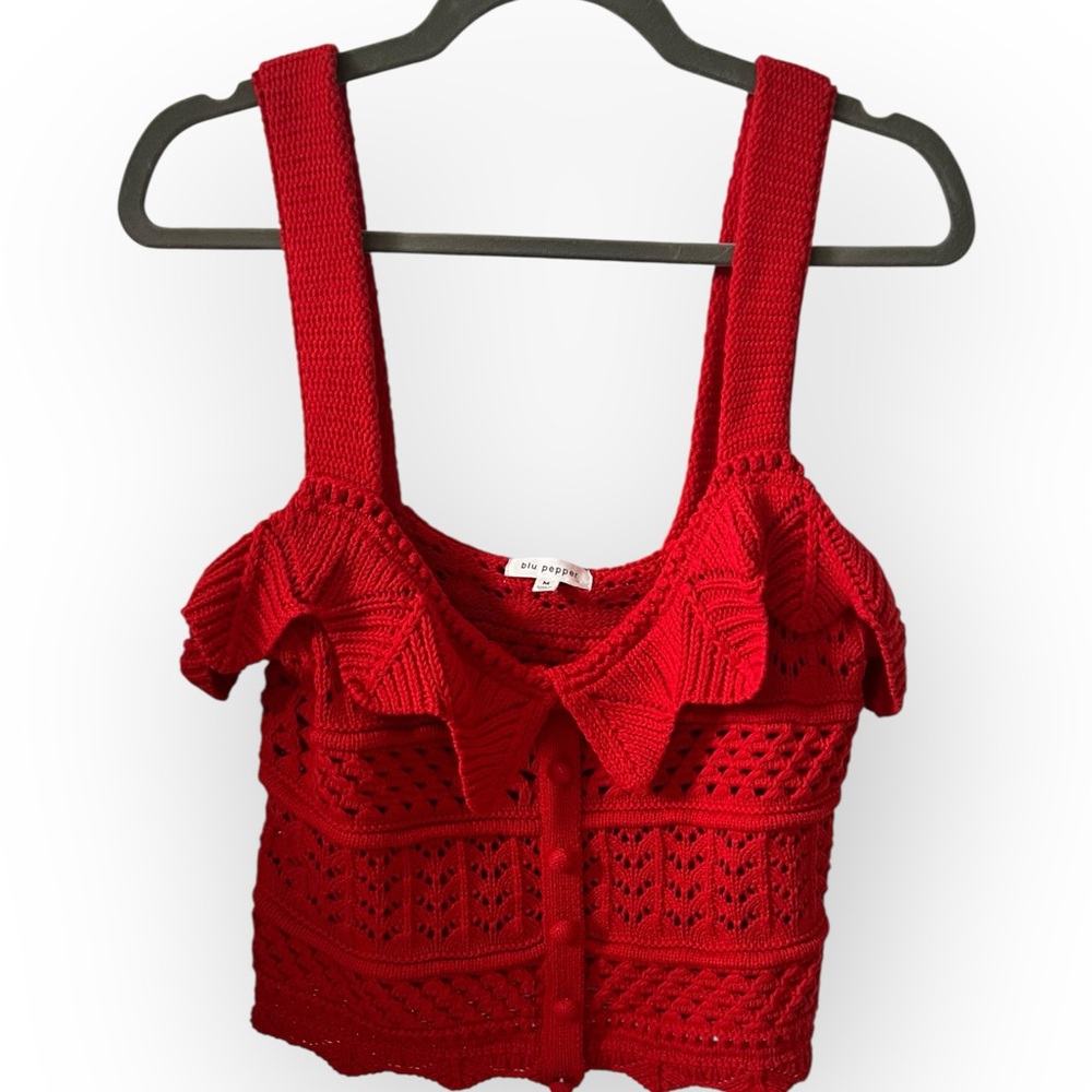 Blu Pepper Red Top - Picture 2 of 3
